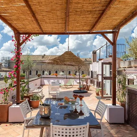 Apartment Iflat Penthouse In Campo De' Fiori Rome